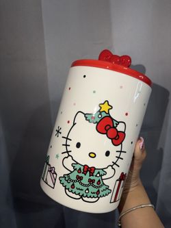 Hello kitty Christmas Jar