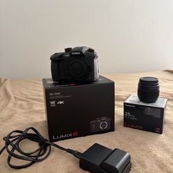 Lumix GH5 with 25mm 1.7 lens