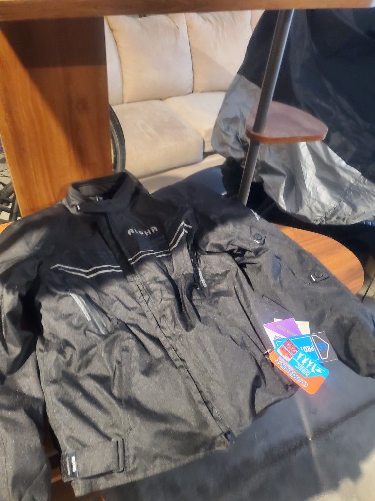 Alpha Motorcycle Jacket Medium