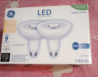 LED Light Bulb Par38 Bright White 1 Bulb Non Dim