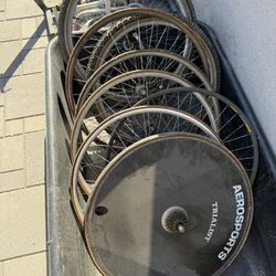 Assorted Bicycle Wheels