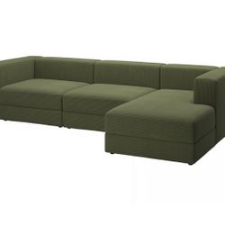 Brand new IKEA JÄTTEBO 4 seat modular sofa with right side chaise (frame only) still in original box. 
