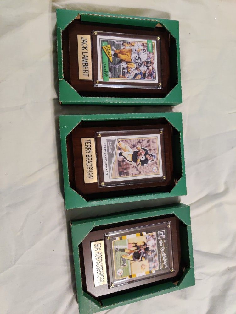 Pittsburgh Steeler Plaques