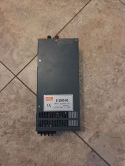 S-2000-80 Switching Power Supply Industrial Enclosure