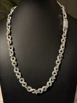 Custom Infiniti chain solid silver