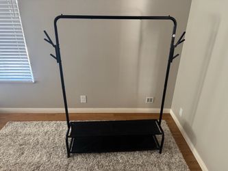 Amazon clothing rack - assembled