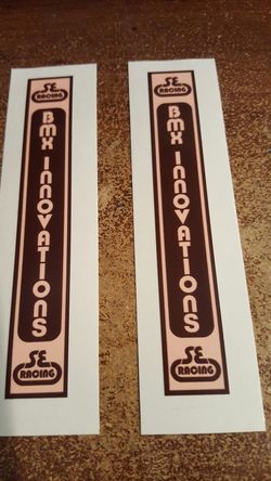 Bmx innovation fork stickers