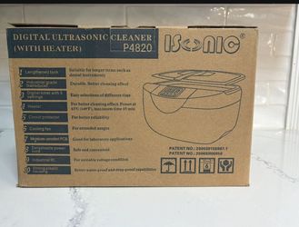 Isonic Digital Ultrasonic Cleaner with Heater