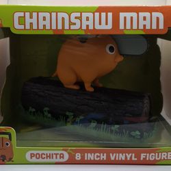 Chainsaw Man Pochita 8” Vinyl Figure Culturefly x Crunchyroll Exclusive