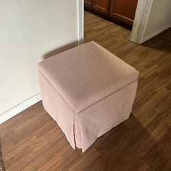 Pink Ottoman 