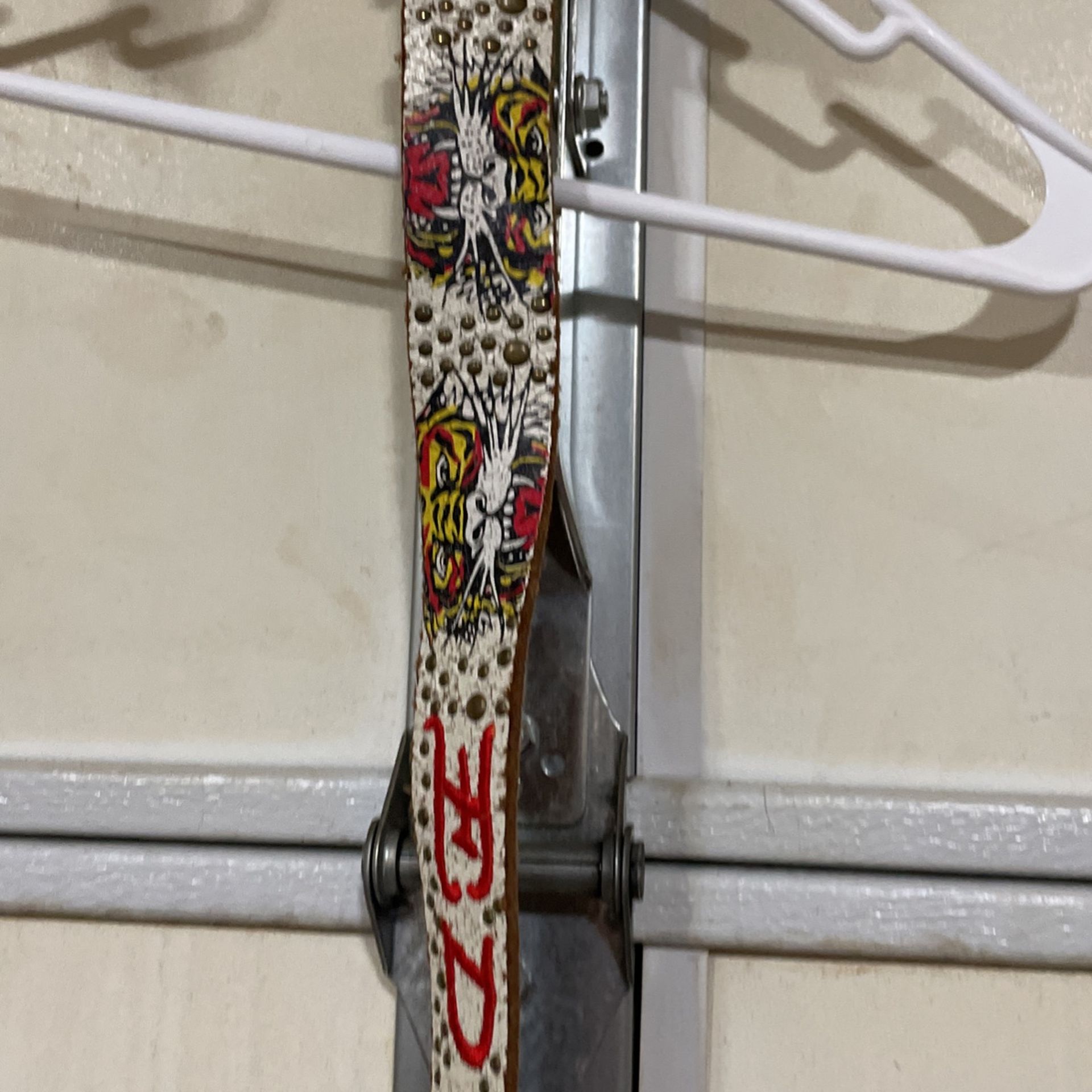 Leather Ed Hardy Belt Up To 38