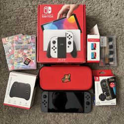 Nintendo Switch OLED With Tons Of Extras 