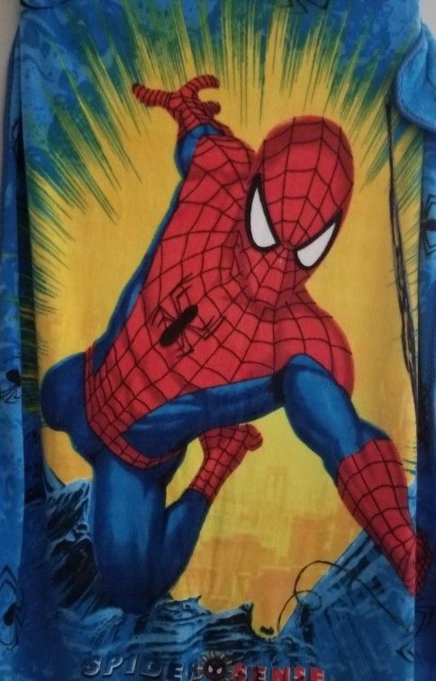 SPIDERMAN FLEECE THROW