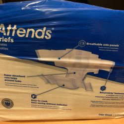 Adult Diaper Med $5 Per Pack