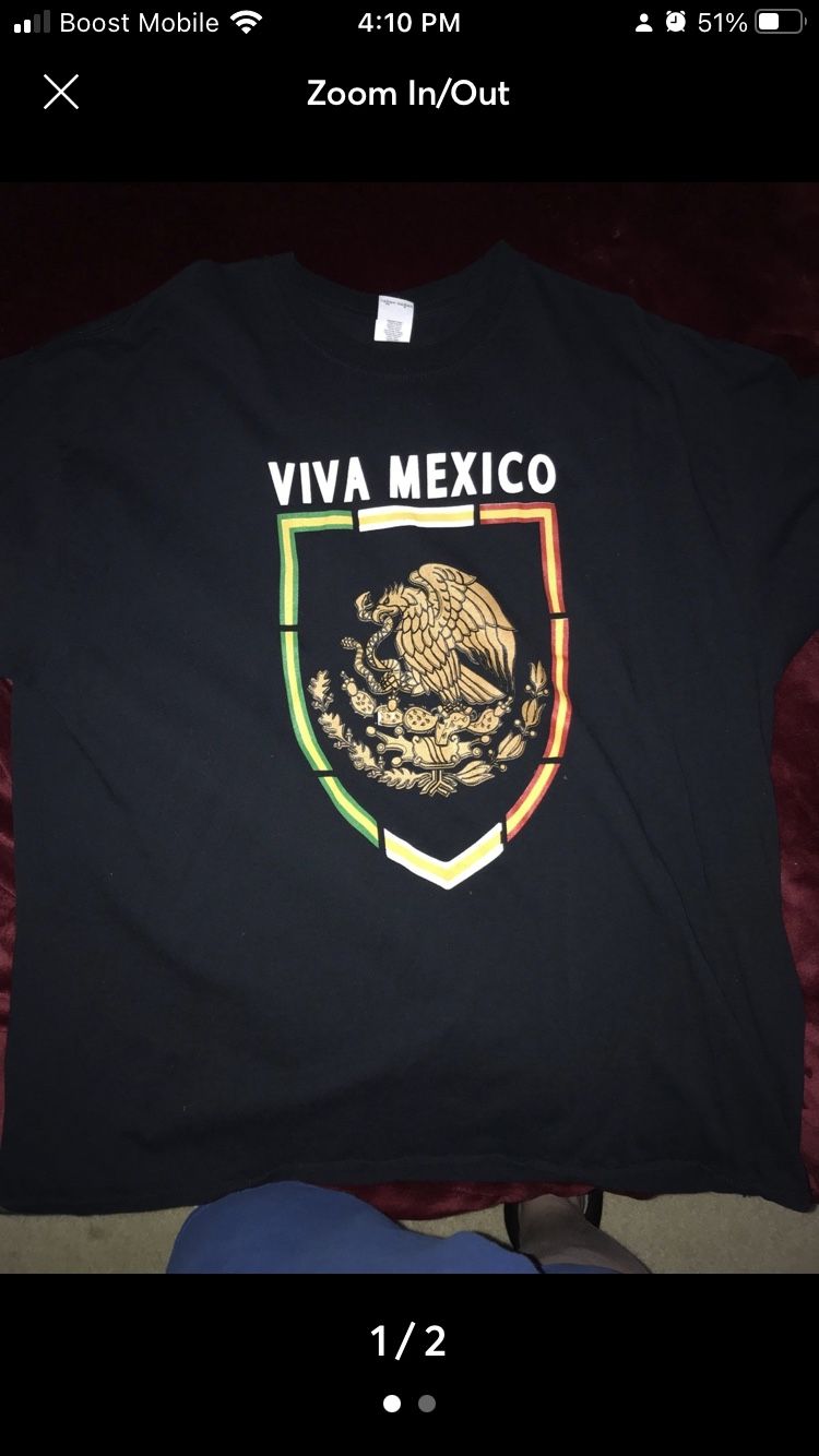 New Viva Mexico Shirt 2XL