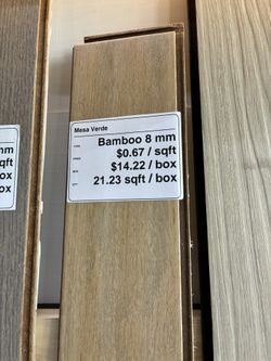 Mesa Verde 8mm Bamboo Flooring