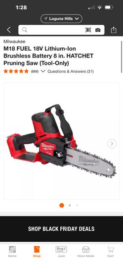 Chainsaw Milwaukee 