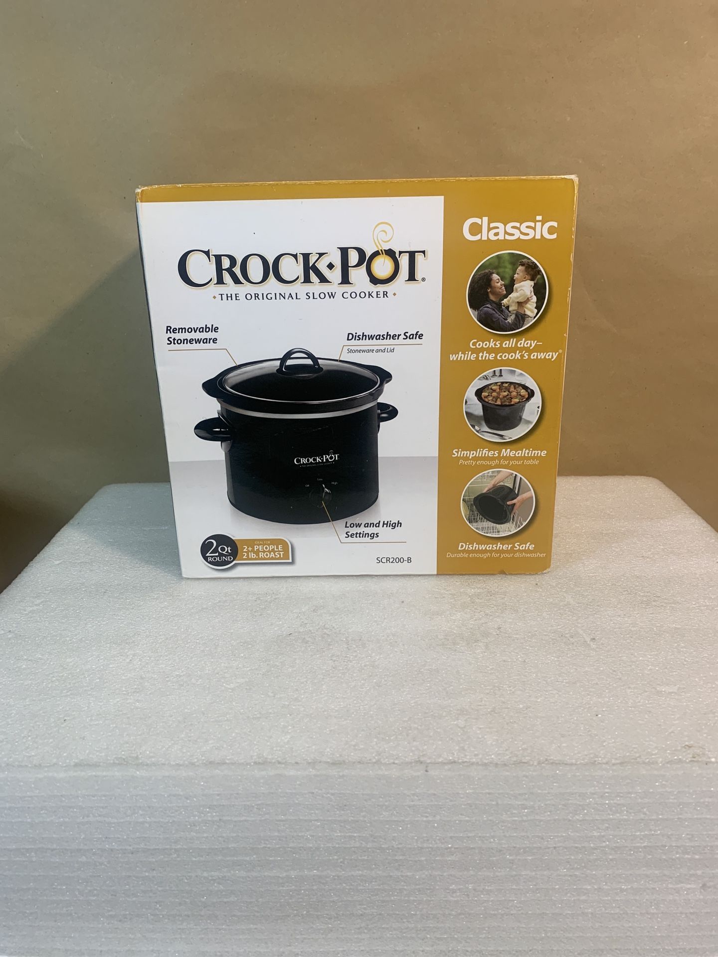 Crock - Pot Classic Slow Cooker 2-Quart 