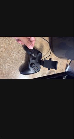 iPhone with controller