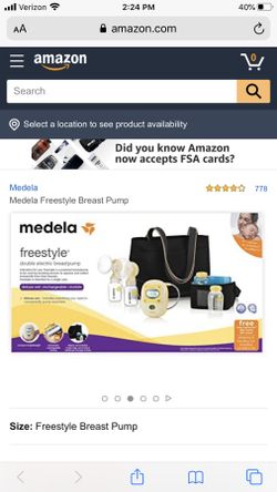 Medela freestyle