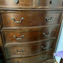 Dresser Solid Wood 5 Drawer