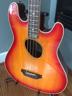 Kramer Acoustic bass with pickup. (Made in USA)
