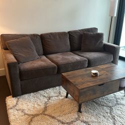 Brown Macy’s Couch For Sale