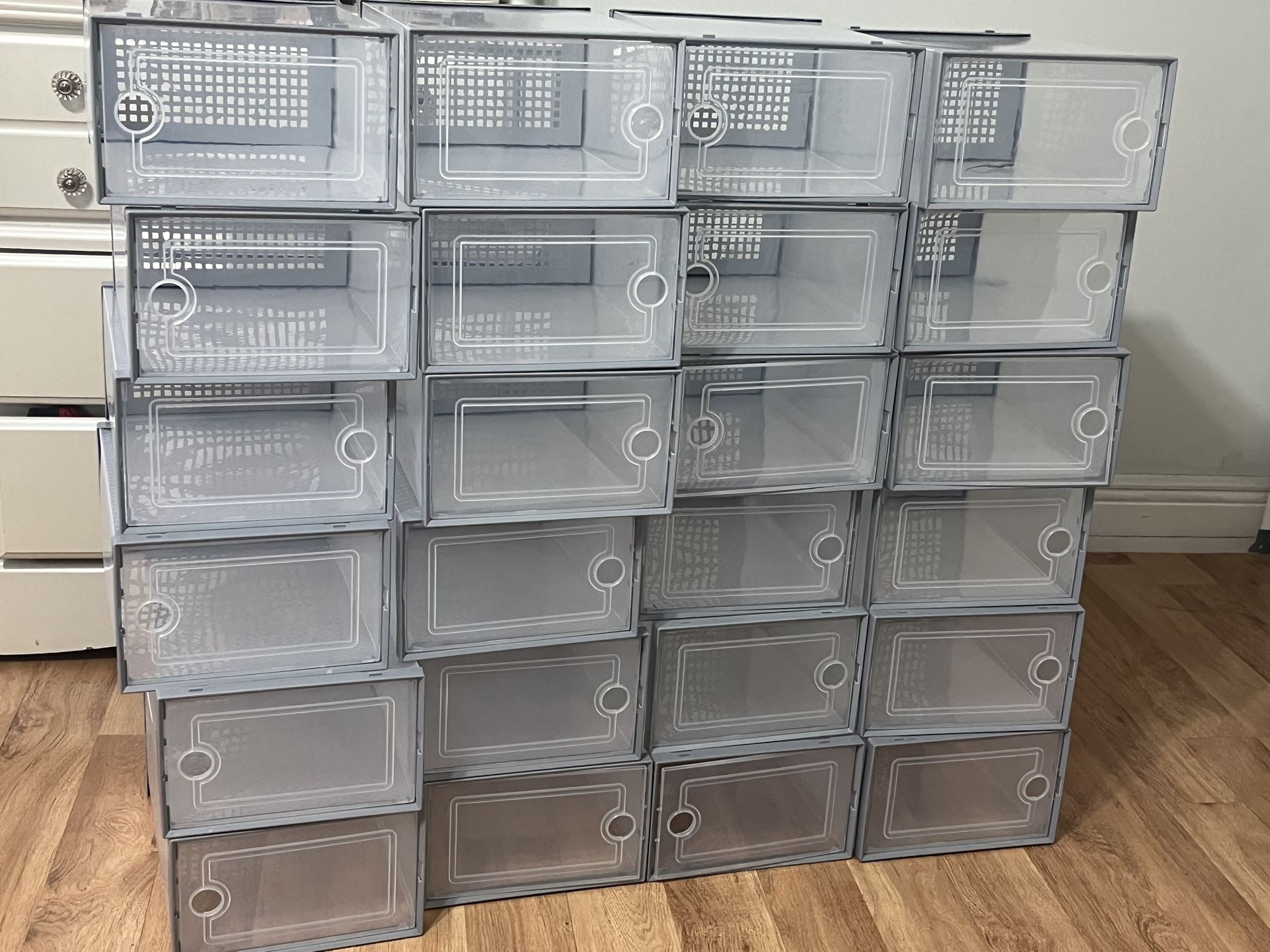 Shoe Organizer Storage Boxes 