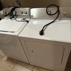Maytag washer and dryer