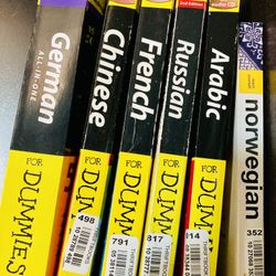 Language Books For Dummies Collection 