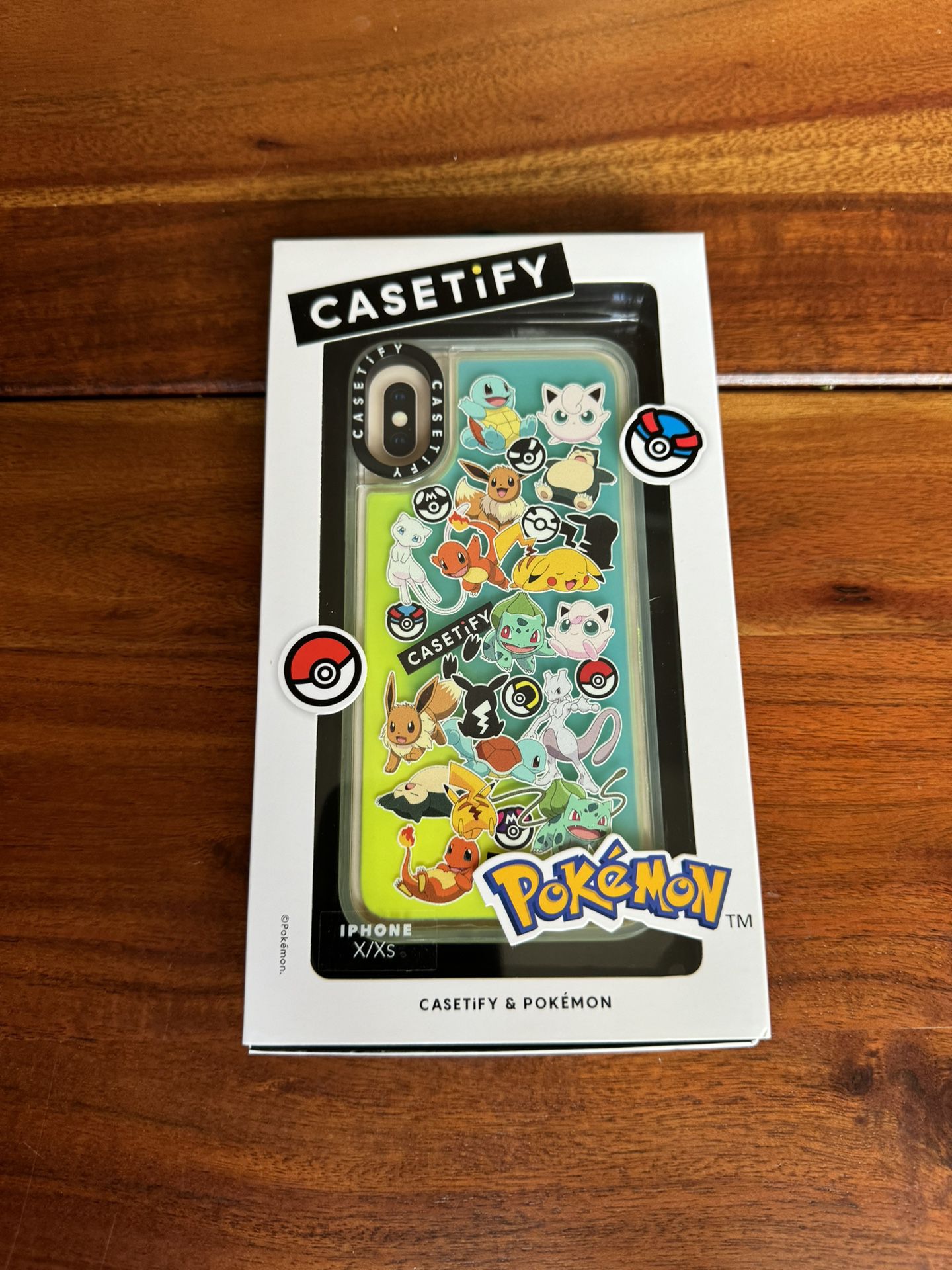 Casetify Pokémon Sticker Bomb iPhone X/XS Case - BNIB