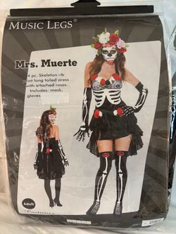 New Mrs muerte costume size XS-S Adult $38
