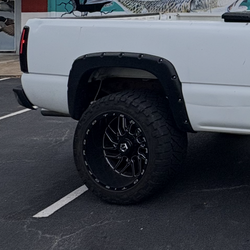 TIS MILLED GLOSS BLACK 544 WHEEL SETUP