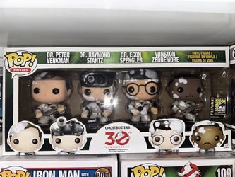 Ghostbusters 4 Pack SDCC 180$