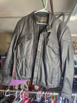 Bundle of 4 mens leather jackets
