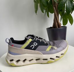 Women Size 9 On Running Cloudhorizon Zinc Sand Green Black Gray Shoes