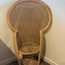 Vintage Rattan Chair (sell Or Rent) 