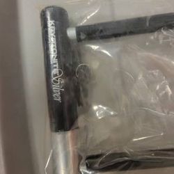 Brand new KRYPTONITE silver anniversary HEAVY DUTY BICYCLE LOCK BY paid $79