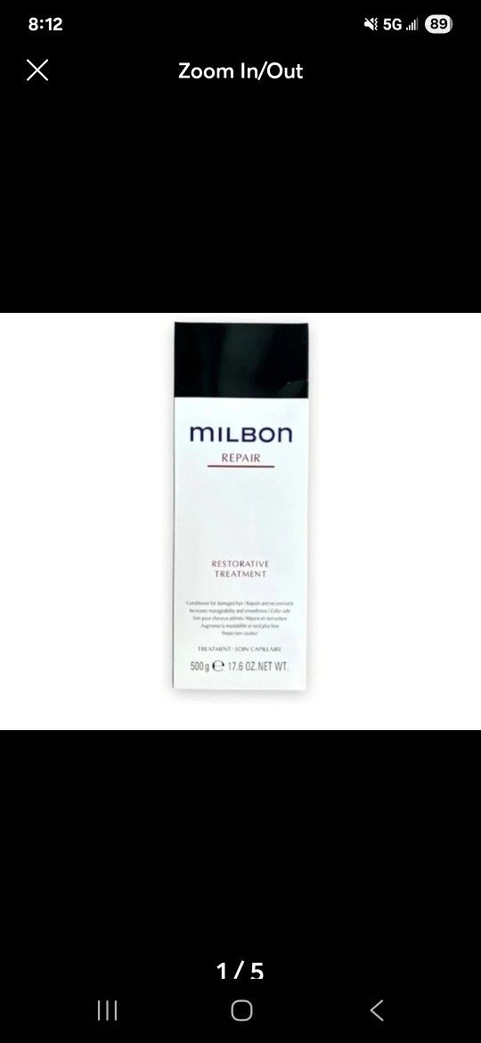 Milbon Repair Restorative Treatment
