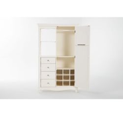 White Armoire Living spaces 