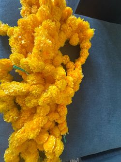 Yellow and Orange Marigold Garland