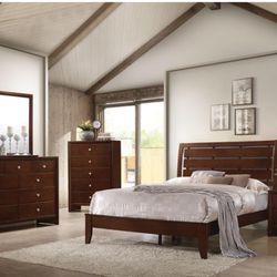 Coaster Rustic Queen 4 Piece Set 201971Q-S4