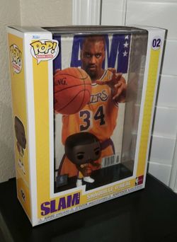 Los Angeles Lakers NBA HWC Shaquille O'Neal Funko Pop! Slam Magazine Cover Brand New Authentic 