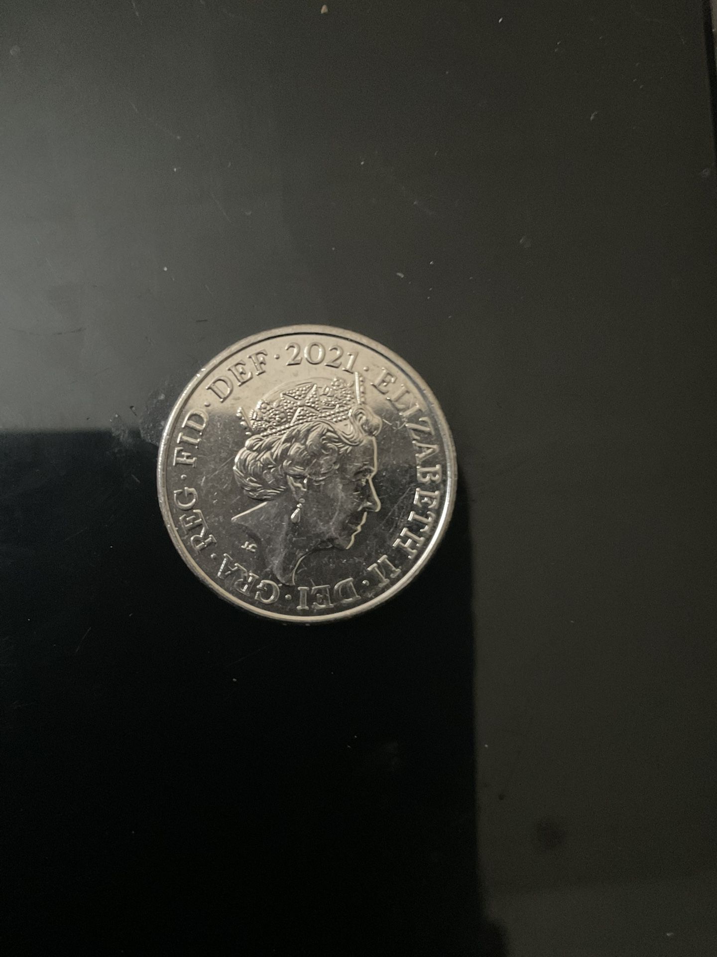 2021 TEN 10 PENCE SHIELD COIN BRILLIANT UNCIRCULATED BU BUNC