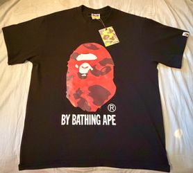 Red black tee