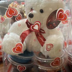  Valentine teddy With Delicious Candy