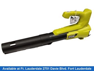 Ryobi P21011vnm Green Cordless Leaf Blower