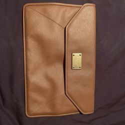 Michael Kors Leather Sleeve For Apple MacBook and iPod Brown