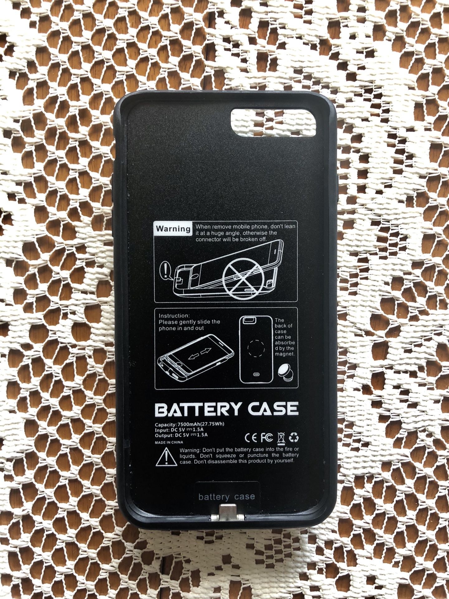 NEW!! iPhone 8plus battery case
