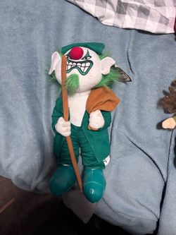 Homies Evil Clown Stuffed Plush Doll with Staff